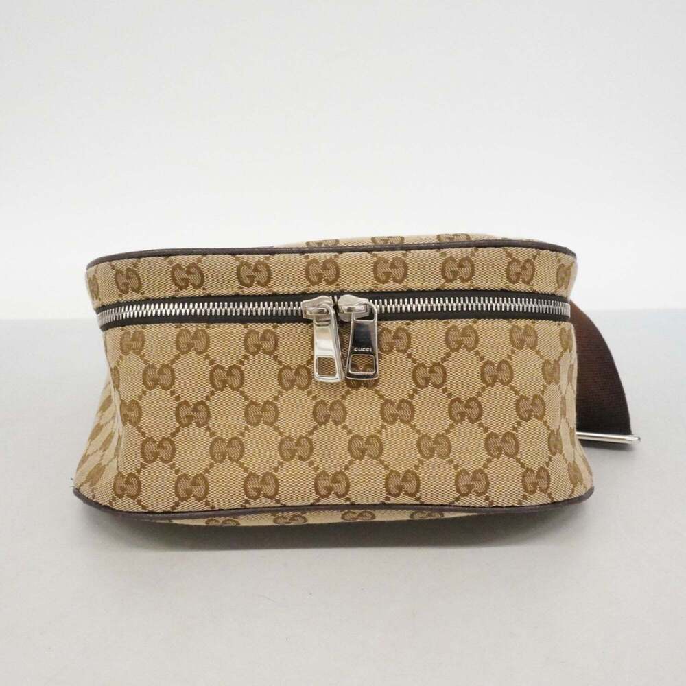 GUCCI Brown Canvas Fanny Pack - Picture 3 of 11